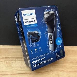 Philips - Norelco Shaver 3600 Wet & Dry with Electric Shaver Trimmer Pouch - Imagen 1 de 14