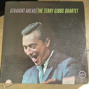 THE TERRY GIBBS QUARTET/Straight Ahead/Verve VG+/VG- Poly Album Sleeve - Picture 1 of 4