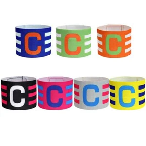 F# Brazalete Capitan Band Adjustable Breathable for Football Captain (Yellow) - Zdjęcie 1 z 10