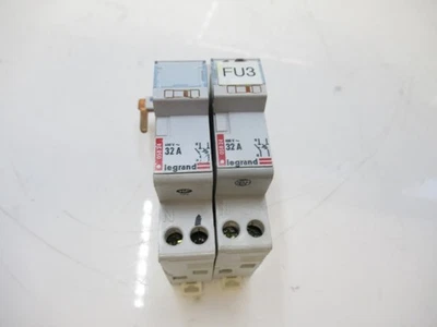 05824 32A Portafusibles Legrand 400V LOTE DE 2 Foto 1 de 4