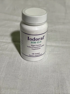 Iodoral IOD 12.5 - Dfietary suplement 180 Tablets Exp 03 /26 New - Image 1 of 2