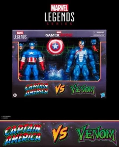🔥PRESALE🔥Hasbro Marvel Legends Captain America vs Venom 6" Action Figure - Picture 1 of 10