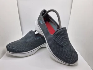 Damenschuhe Skechers Go Walk 4 Goga Max grau Slipper UK-Größe 5 - Bild 1 von 10