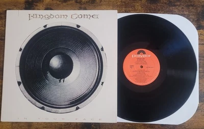 KINGDOM COME - IN YOUR FACE / Vinyl LP / 1989 POLYGRAM RECORDS LP / VG+ /  - Image 1 of 4