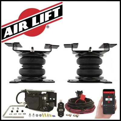 Bolsas de resorte de aire y compresor inalámbrico Air Lift 5000 19-25 Silverado Sierra 1500 Foto 1 de 4