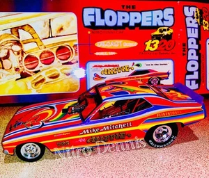 NHRA Mike Mitchell “THE HIPPIE” 1:24 Diecast Top Fuel NITRO Funny Car FLOPPERS - Picture 1 of 7