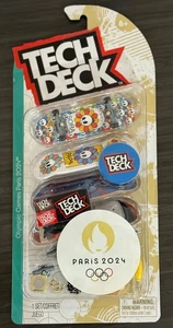 🔥4 CONFEZIONI KIT TASTIERA TECH DECK🔥 2024 Giochi Olimpici di Parigi - Foto 1 di 2