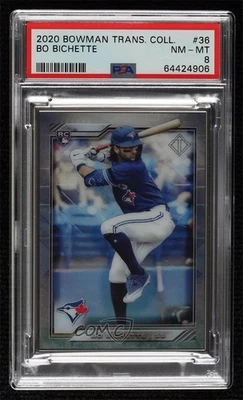 2020 Bowman Transcendent Collection Icons /100 Bo Bichette #36 PSA 8 Rookie RC - Image 1 of 2