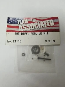 Team Associated 21115 Diff Rebuild Kit RC18 B MT T 1/18 Differential RC - Picture 1 of 1