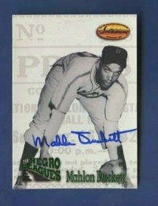 1993 Ted Williams #104 Mahlon Duckett JSA Authenticated Autographed Card !!!