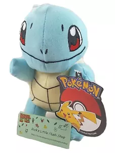 Pokemon Nintendo Squirtle Turtle 7" Anime Stuffed Animal Plush Toy 2020 Doll - Picture 1 of 3