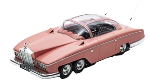 Amie 1:18 Rolls Royce Thunderbirds Lady Penelope's FAB 1 Resin Model Car - IOB - Picture 1 of 10