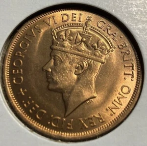 elf Jersey 1/12 Schilling 1945 George VI Zweiter Weltkrieg - Bild 1 von 2