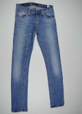 .Nudie 'SUPER SLIM KIM DRY STRETCH' Blue Jeans Size W27 L32 AU9 