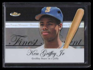 2007 Finest Rookie Finest Moments Black Refractor KG Ken Griffey Jr. 93/99