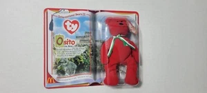 Osito The Bear McDonalds TY Teenie Beanie Baby 2000 New in Box, New with Tags - Picture 1 of 2