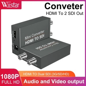 3G HDMI to SDI Converter SDI Adapter Audio HD-SDI/3G-SDI Adapter BNC 1080P - Picture 1 of 6
