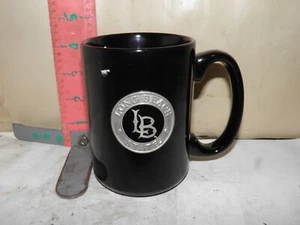 LONG BEACH STATE UNIVERSITY MUG - PEWTER PLAQUE ON CERAMIC MUG .. - Picture 1 of 1