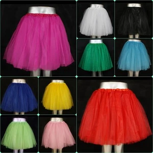 NEU! Tütü Tutu Tüllrock Ballettkleid  5 Lagen S-XL Party Petticoat Rock - Bild 1 von 11