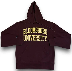 Jansport Mens Hoodie Sweatshirt Bloomsburg University Red NCAA Long Sleeve Small - Picture 1 of 6