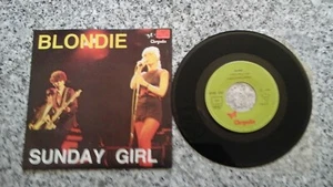 Blondie Sunday Girl Rare Classic Diff Portugal 7" PS Punk New Wave Debbie Harry - Picture 1 of 5