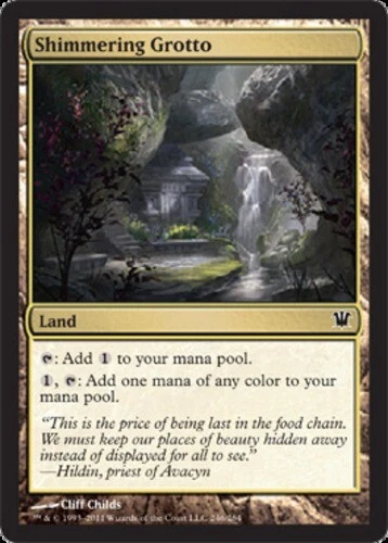 4x Shimmering Grotto ~ Near Mint Innistrad MTG Magic x4 4 UltimateMTG Playset La - Image 1 of 1