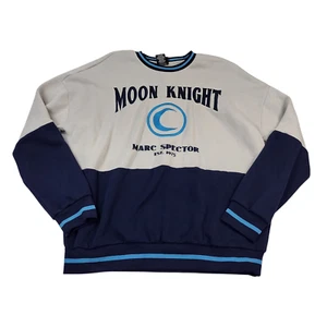 Marvel Moon Knight Sweatshirt Panel Crewneck BoxLunch Exclusive M Marc Spector - Picture 1 of 9