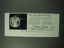 1953 Wear-Ever Pressure Cooker Ad - For Favorite Lady