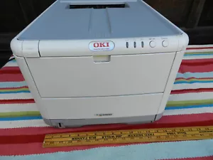OKI C3400 Printer For Parts Power Up Untested - Picture 1 of 17