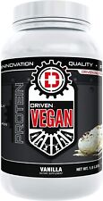 Driven Vegan Protein Powder (2 lbs) - 100% Plant-Based, Essential Amino Acids