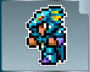 KAIN aus Final Fantasy Vinyl Aufkleber #1 Auto Laptop Sprite Dragoner Sticker - Bild 1 von 1