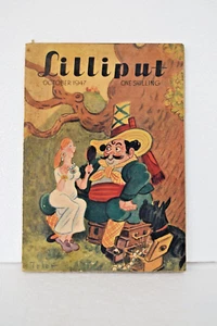 Vintage Lilliput Magazine October 1947. Vol.21 No.4 Issue No.124. James Holland - Foto 1 di 13