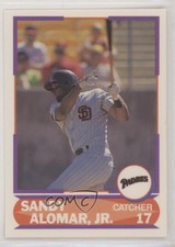 1989 Score Factory Set Young Superstars II Blank Back Sandy Alomar Jr Rookie RC