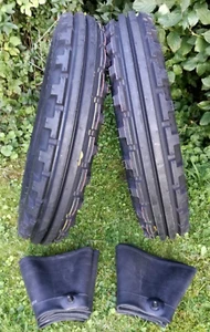 Set 2 Stk. REIFEN + SCHLAUCH 6.00-16 6PR BKT TF-8181 Traktorreifen (bis 30 km/h) - Bild 1 von 5