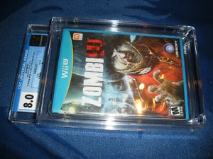 2012 NINTNEDO WII U ZOMBIU GRADED CGC 8.0 A+ ZOMBIES SEALED ! - Picture 1 of 4