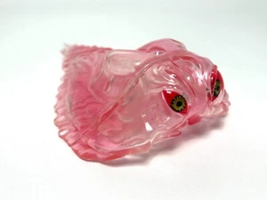 MARUSAN Hedorah Flight Form Clear Pink 6.3" Sofubi Vinyl Figure Godzilla - Picture 1 of 15