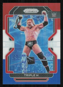 2022 Panini Prizm WWE Prizms Red White and Blue #194 Triple H - Picture 1 of 2