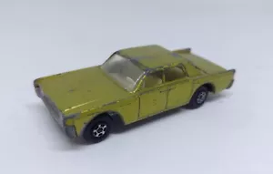* ORIGINAL MATCHBOX SUPERFAST N.31 LINCON CONTINENTAL. MADE IN ENGLAND - Imagen 1 de 3