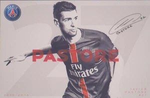 FOOTBALL  CP  JAVIER PASTORE   PARIS ST GERMAIN  2015/16 - Picture 1 of 1