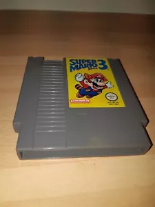 Super Mario Bros 3 NES VGC Cartridge Tested Working Genuine Nintendo PAL UKV - Picture 1 of 5