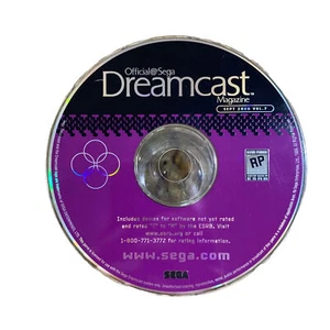 Official Vintage Sega Dreamcast Magazine Promo Disc Sept. 2000 Vol.7 Rare - Picture 1 of 1