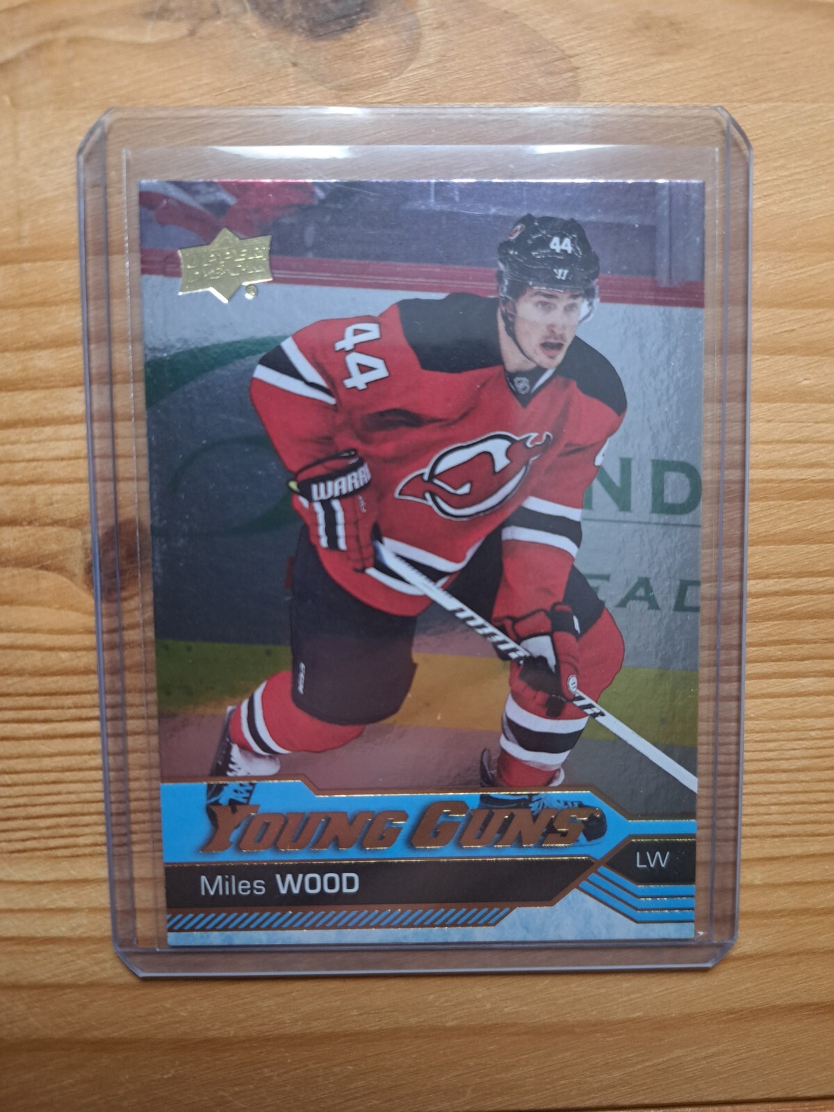 2016-17 Upper Deck Series 2 Young Guns Silver Foil Miles Wood #453