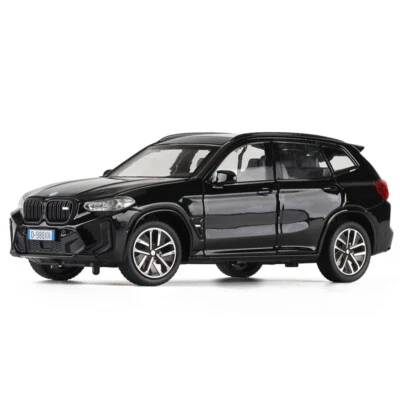 1:32 Diecast Vehicle for BMW X3M SUV Model Car Toy W/ Sound Light Toy Gifts - Image 1 of 4