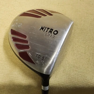 Used Nitro Ld20 10.5 Degree Regular Flex Graphite Shaft Driver RH - Image 1 of 4