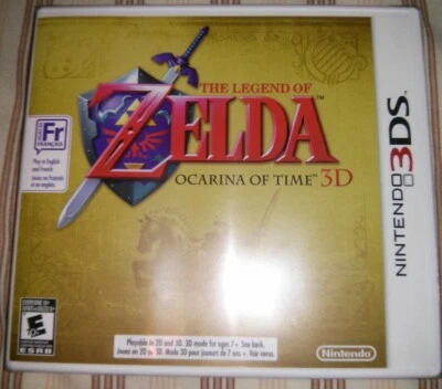 3DS The Legend of Zelda: Ocarina of Time 3D Game |BRAND NEW Nintendo 1st Print - Image 1 of 2