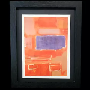 Mark Rothko "Multiform" Collectible Abstract Expressionism Framed Print - Picture 1 of 4