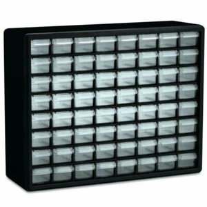 64 Drawer Small Parts Storage Cabinet Garage Organizer Home Office Arts Crafts - Bild 1 von 2