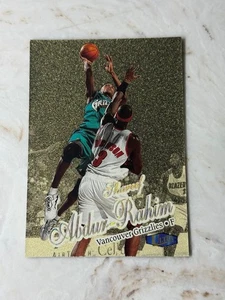 SHAREEF ABDUR -RAHIM - 1997-98 FLEER ULTRA BASKETBALL GOLD MEDALLION ROOKIE - Picture 1 of 2
