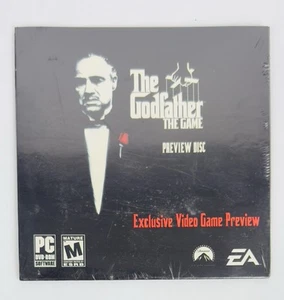 The Godfather The Game Exclusive Preview Disc (PC,2006) Sealed - Picture 1 of 2