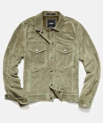 TODD SNYDER MENS DYLAN SUEDE JACKET NEW W TAGS SMALL DRAKES Aimé Leon Dore  - Image 1 of 4